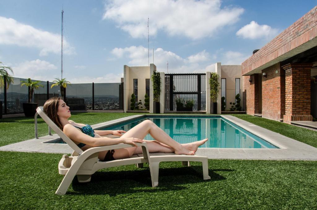 Hotel Real Plaza San Luis Potosí Exteriör bild